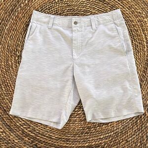 Callaway Heather Gray Flat Front Shorts Versatile Summer Essential